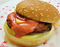 明太ミートチーズバーガー