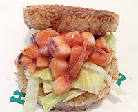 いか明太ライスバーガー