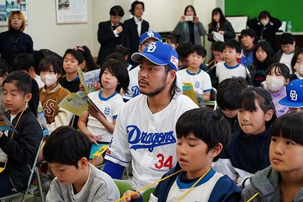 JERA セ・リーグ CHALLENGE 次世代支援 プロジェクト＠千代田橋小学校