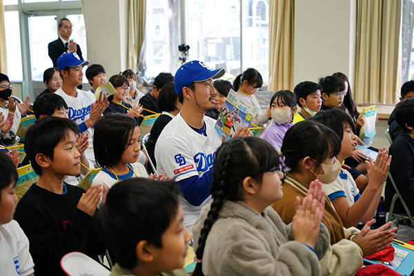 JERA セ・リーグ CHALLENGE 次世代支援 プロジェクト＠千代田橋小学校