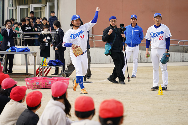 JERA セ・リーグ CHALLENGE 次世代支援 プロジェクト＠千代田橋小学校