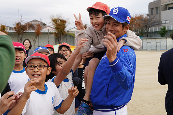 JERA セ・リーグ CHALLENGE 次世代支援 プロジェクト＠千代田橋小学校