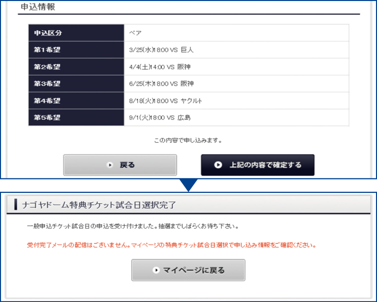 選択の手順4