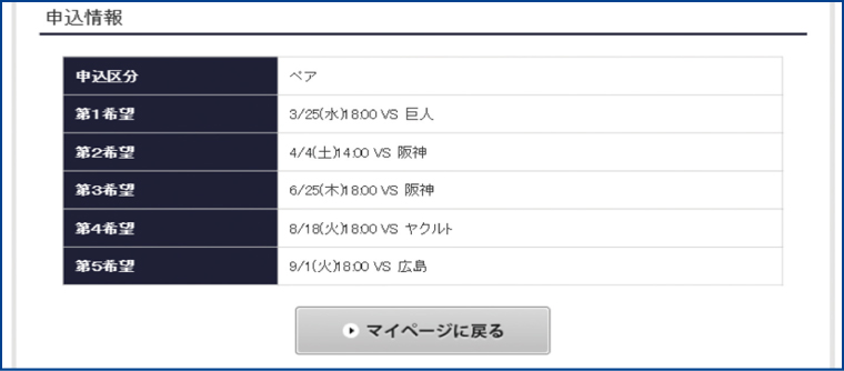 選択の手順5
