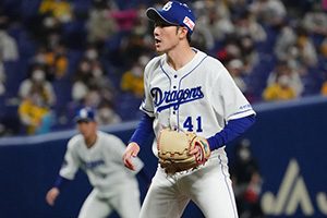 7回途中で降板も阪神打線を無失点に抑え3勝目を挙げた勝野投手