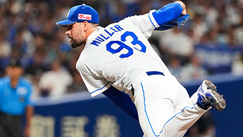 本拠地初勝利となったマラー投手