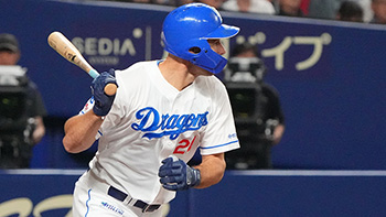 3安打2打点の活躍を見せたボスラー選手