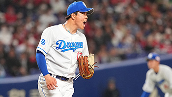 7回を無失点に抑える投球を見せた柳投手