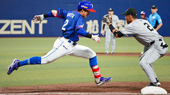 攻守に活躍を見せた田中選手