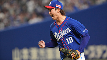 7回を1失点、今季初勝利を挙げた髙橋宏投手