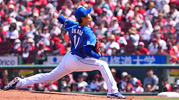 3年ぶりに1軍登板した岡田投手