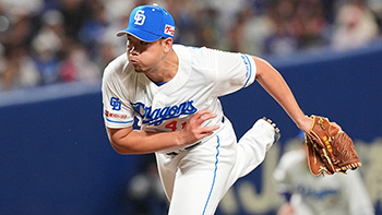 球団日本人投手最速の160キロをマークした勝野投手