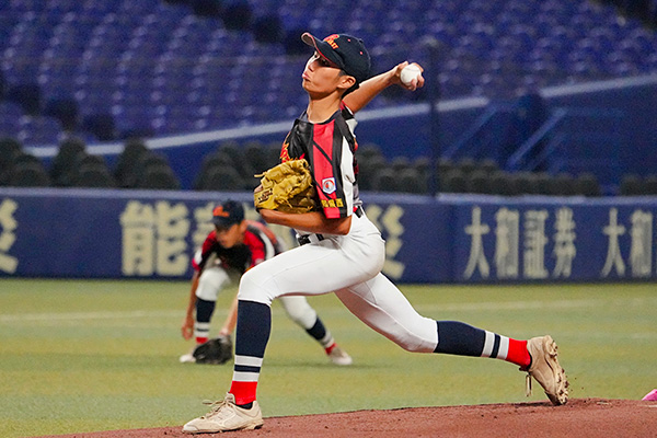 東尾張ボーイズ先発の木暮投手