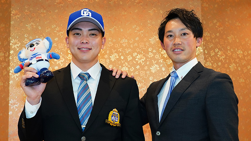 中西聖輝投手 仮契約