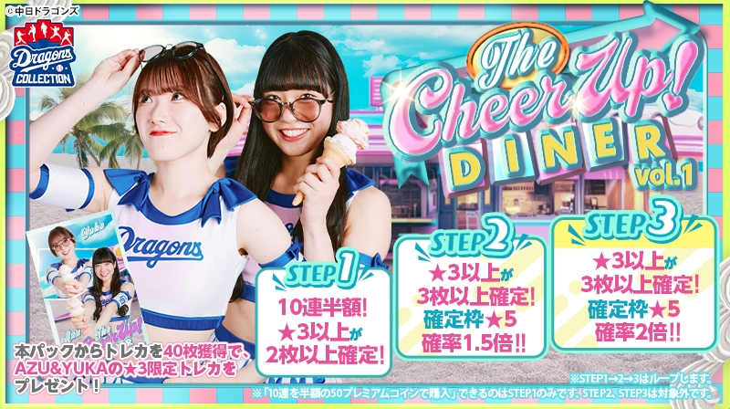 ドラゴンズコレクションの夏が熱い！夏をテーマにした選手・チアのトレカが登場！【根尾投手のトレカ配布中】