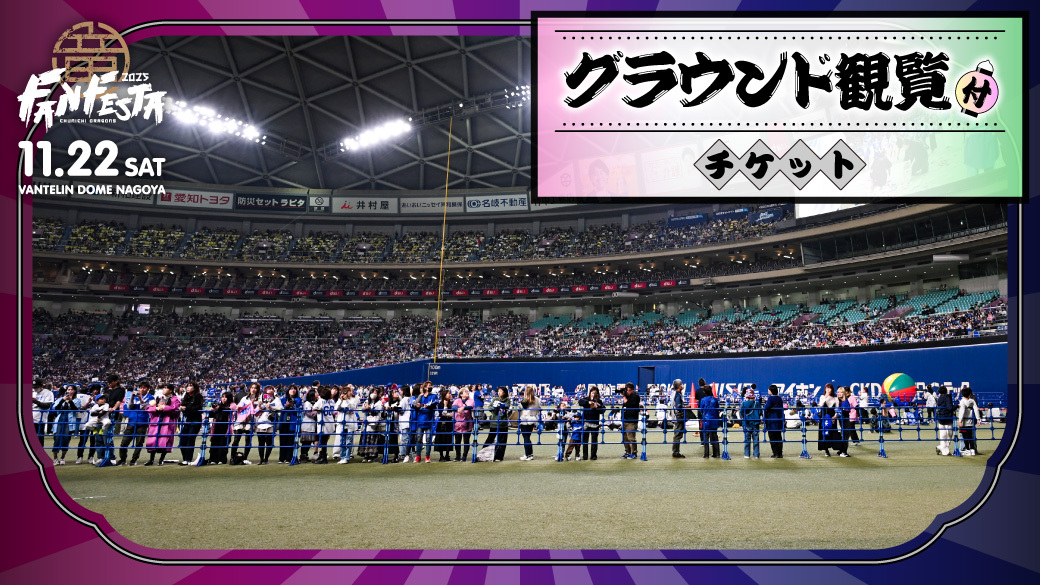 「グラウンド観覧付チケット」