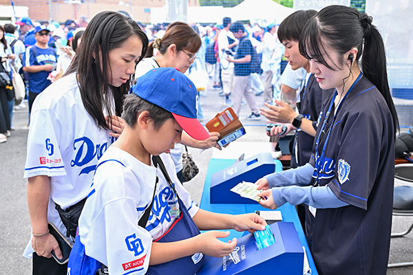 ファンクラブ来場ポイント