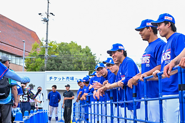 監督・コーチ・選手お見送り