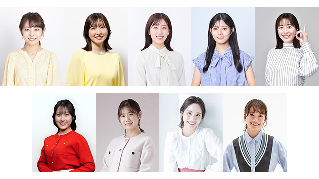 放送局女性アナウンサー・DJ対抗 スピードボールコンテスト