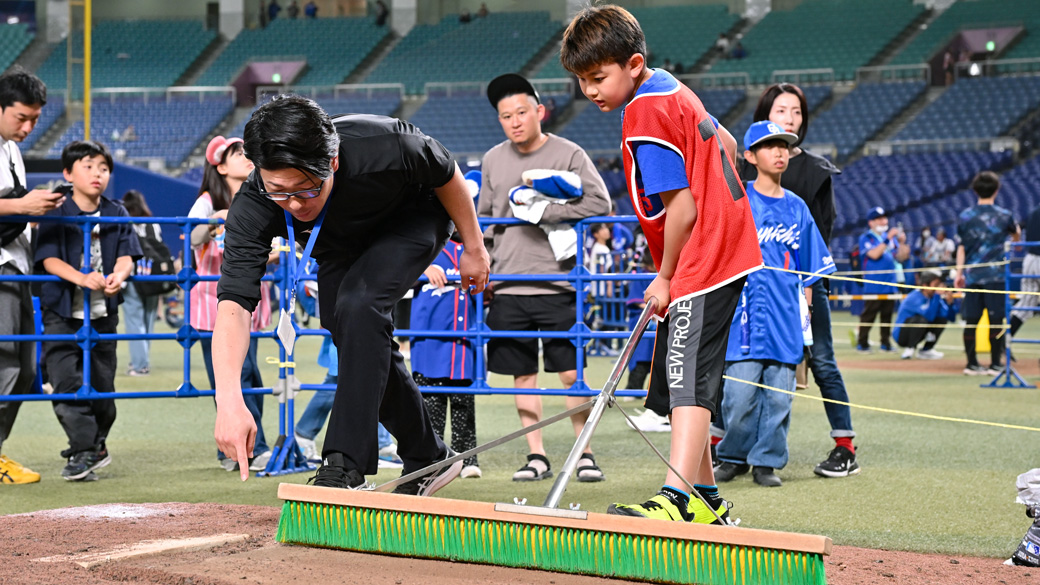 グラウンドキーパー体験