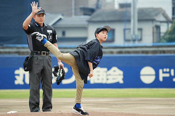 始球式&プレイボールキッズ