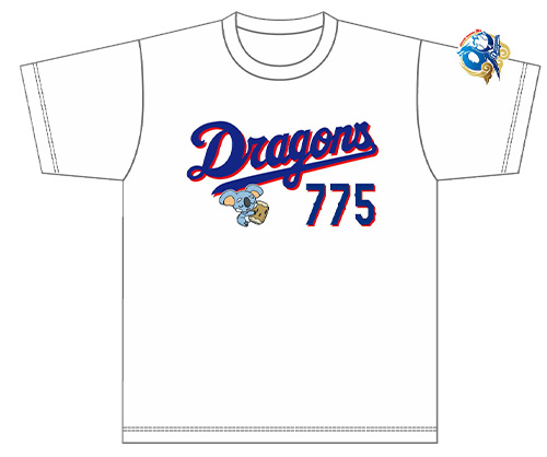 中日ドラゴンズオリジナル ポケモンTシャツ ネッコアラ(775)