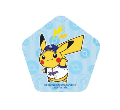 五角形キラキラ缶バッジ
