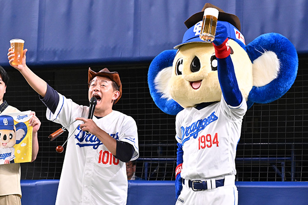 カンパイ師匠とカンパイ！