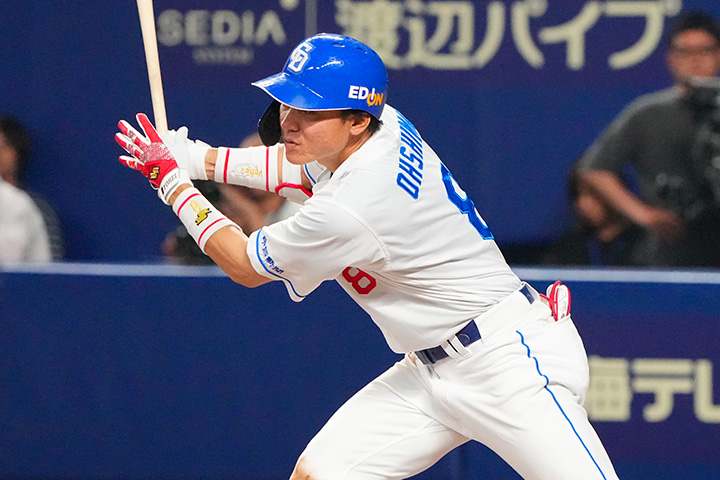 大島洋平選手 通算2051安打