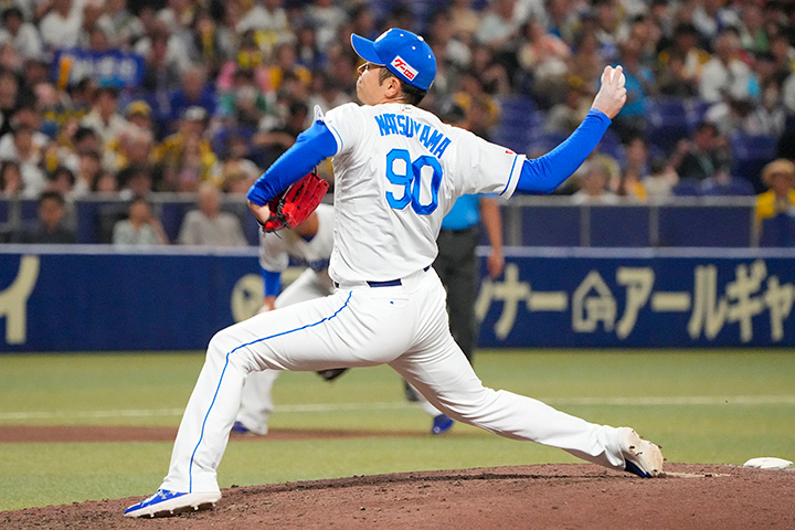 松山晋也投手 26イニング連続三振