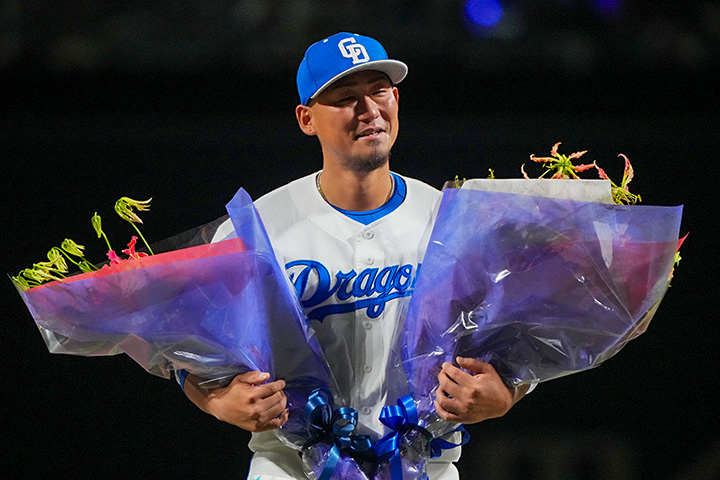 中田翔選手 引退セレモニー