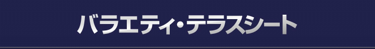 バラエティ・テラスシート